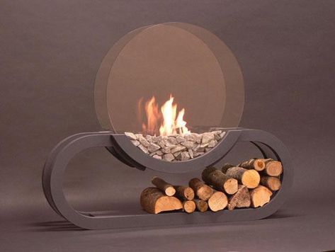 22 Unique Modern Fireplaces which Do Double Duty Creating Warmth and Beauty Contemporary Fireplace Designs, Fireplaces Ideas, Bioethanol Fireplace, Medicine Organization, Fire Places, Diy Fireplace, Home Fireplace, Modern Fireplace, Fireplace Design