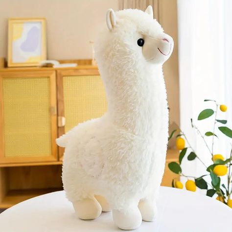 Cute Alpaca Plush Toy New Alpaca Doll Pillow Cute Alpaca - Temu Alpaca Plushie, Llama Stuffed Animal, Giant Stuffed Animals, Llama Plush, Alpaca Toy, Chinese New Year Gifts, Cute Alpaca, Velvet Teddy, Cute Llama