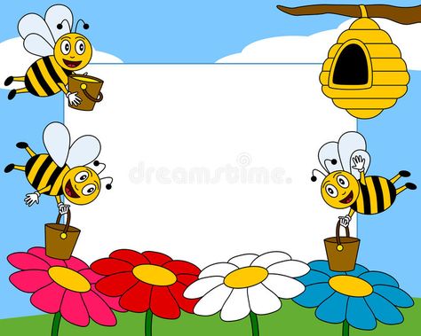 Cartoon Bees, Bee Themed Classroom, Fruit Crafts, Bee Classroom, Bee Printables, Bee Pictures, Bee Photo, Cartoon Bee, Bee Party