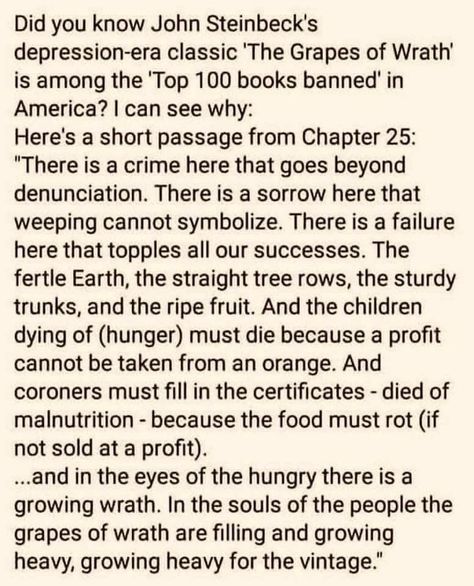 The Grapes Of Wrath, Top 100 Books, Short Passage, Grapes Of Wrath, Coffee Party, Words For Thought, John Steinbeck, Quotes To Remember, Social Commentary