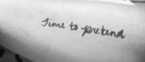 "Time To Pretend" (MGMT) Sharpie tattoo Mgmt Tattoos, Pretend Tattoo, Sharpie Tattoo, Sharpie Tattoos, Art Tattoos, Mgmt, Tattoo Inspo, Tattoos And Piercings, Body Art Tattoos