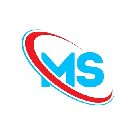 MS logo. MS design. Blue and red MS letter. MS letter logo design. Initial letter MS linked circle uppercase monogram logo. Ms Letter Logo, Ms Logo Design Art, Ms Logo Design, Ms Logo, Ms Design, Creative Photography Logo, Oneplus Wallpapers, Romantic Couple Poses, Blue And