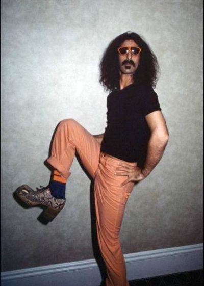 Frank Zappa wearing his occasional python boot Frank Vincent, Mothers Of Invention, Captain Beefheart, Frank Zappa, December 21, December 4, My Music, Guitarist, Rock N