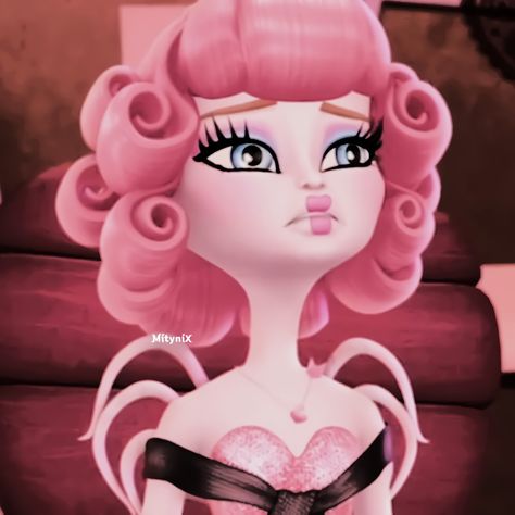 Cupid Monster High Icon, C A Cupid Monster High, Cupid Monster High, Monster High Icon, Pink Radio, Monster High Costume, Arte Monster High, Monster High Pictures, Moster High