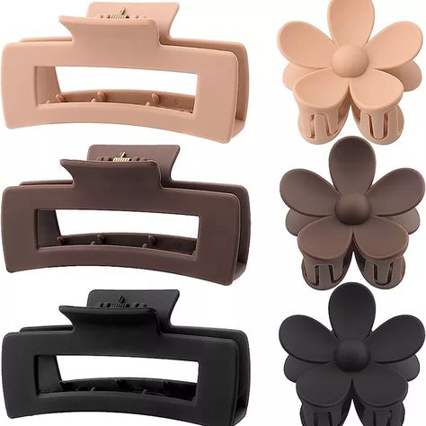 styledby_paula's Amazon for her Product Set on LTK Birthday 2023, Thick Curly Hair, Hair Claw Clips, Claw Hair Clips, Hair Accessories Clips, Great Gifts For Women, Flower Hair Pin, Styl Boho, Claw Clips