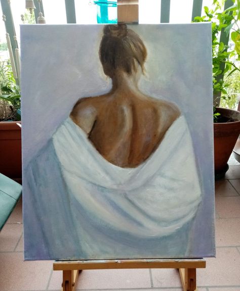 Human Body Art, Doodle Art Drawing, Flower Painting Canvas, Female Art Painting, Painting People, Art Painting Gallery, Painting Art Lesson, Simple Acrylic Paintings, Paintings I Love