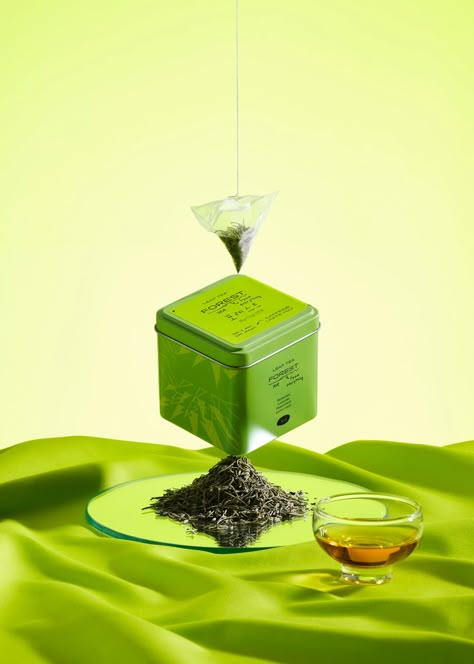 Green Tea Product Photography, Tea Brand Photography, Tea Advertising Design, Green Tea Photography, Tea Product Photography, Tea Campaign, Tea Advertisement, Tea Party Photography, Tea Photoshoot