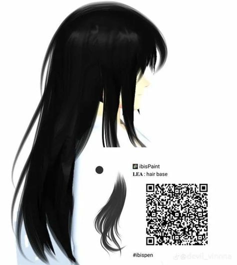 Brush Ibispaint Code Hair, Curly Hair Brush Ibis Paint, Hair Qr Code Ibis Paint, Hair Brush Ibispaint, Hair Ibis Paint Code, Ibis Paint Drawing Ideas, Ibis Paint Brush Code Hair, Brush Ibispaint, Ibispaint Brushes