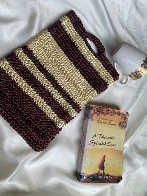 Crochet Laptop Case Aesthetic, Laptop Case Aesthetic, Grandma Hobbies, Crochet Laptop Case, Crochet Brown, Crochet Book Cover, Diy Laptop, Aesthetic Diy, Case Aesthetic