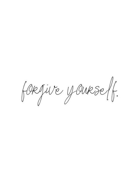 Self Love Symbol, Forgiveness Tattoo, Forgive Yourself Quotes, Confidence Tattoo, Quote Art Prints, Positive Aesthetic, Love Symbol Tattoos, Self Love Tattoo, How To Love Yourself