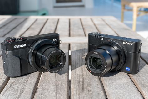 Sony vs canon. High end compacts are the hottest thing in underwater photography these days. They're tiny, boast incredible specs, large sensors, sharp optics, loads of f G7x Mark Ii, Sony Rx100, Canon G7x Mark Ii, Sony Nex, Compact Digital Camera, Underwater Photographer, Lens Camera, Underwater Photos, Sony Camera