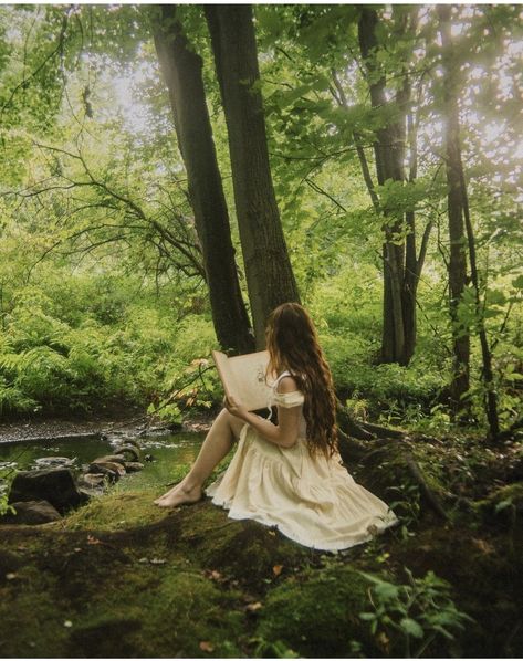 Woods Aesthetic Light, River Photoshoot, Ethereal Photography, Fairy Photoshoot, Fairytale Aesthetic, Nature Photoshoot, Ethereal Aesthetic, Dreamy Photography, Fantasy Magic