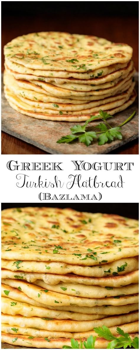 Turkish Flat Bread, Turkish Flatbread, Wallpaper Food, Mixer Recipes, Resep Diet, God Mat, Think Food, Idee Pasto Sano, Middle Eastern Recipes