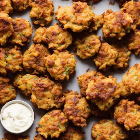 Clam Fritters Recipe Recipe | Recipes.net Razor Clam Fritters Recipe, Clam Strips Recipe, Clam Fritters Recipe, Clam Fritters, Shrimp Linguine Recipe, Fried Fritters, Lemongrass Recipes, Chives Recipe, Pumpkin Fritters