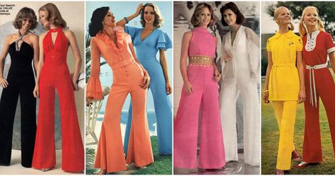 70s Glam Outfit, 70s Jumpsuits For Women, Glam Outfit Ideas, 70s Fashion Disco, Disco Look, Kawaii Clothes Goth, 70s Glam, 1980s Women, Western Outfits Men