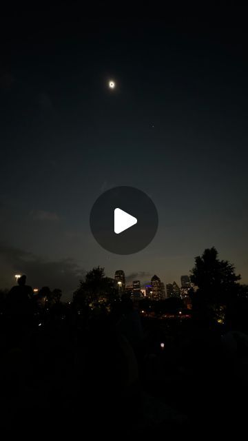 Nat on Instagram: "Total Solar Eclipse 2024! View from Griggs Park, Dallas, TX - line of totality 1:40pm 🌗🌘🌒 #solareclipse #eclipse2024 #astrophotography" Moon Videos, Eclipse 2024, Earth Wind, Video Tiktok, Total Solar Eclipse, Sun And Stars, Solar Eclipse, Dallas Tx, Dallas