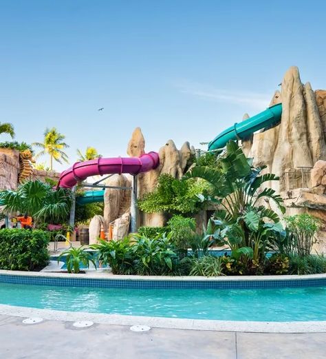 Waterpark Day Passes | Margaritaville Beach Resort Nassau Margaritaville Bahamas, Bahamas Resorts, Rock Climbing Wall, Lazy River, River Water, Nassau Bahamas, Climbing Wall, Caribbean Travel, Waterpark