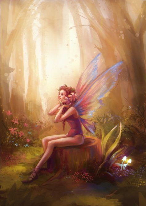 Woodland Fairy Pictures, Sophia Volovik, Fairy Photos, Faerie Aesthetic, Nature Fairy, Fairies Flying, Pretty Fairy, Faery Art, Fairies Photos