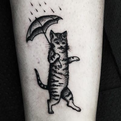 Aristocats Tattoo, Cat Skull Tattoo, Swing Tattoo, Cat Outline Tattoo, Watercolor Cat Tattoo, Cat Paw Tattoos, Lucky Cat Tattoo, Cat Portrait Tattoos, Rain Tattoo