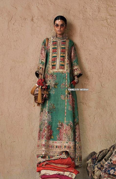 Sabyasachi Kaftan, Sabyasachi Kurta, Sabyasachi Suits, Sabyasachi Dresses, Lebaran Outfit, Pucci Pattern, Bakra Eid, Sabyasachi Mukherjee, Digital Dress