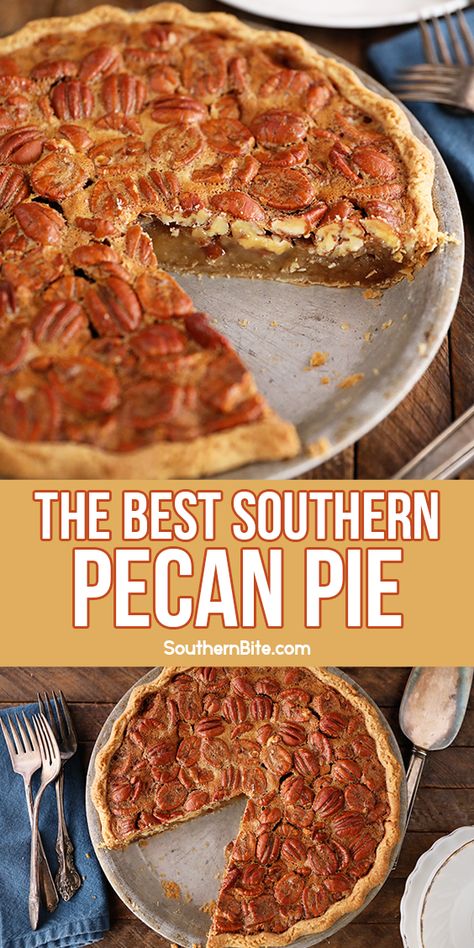 Southern Pecan Pie Recipe, Coated Pecans, Amazing Pies, Best Pecan Pie Recipe, Caramel Custard, Southern Pecan Pie, Pecan Desserts, Best Pecan Pie, Pecan Pie Easy