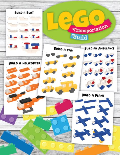 Lego Building Instructions Free Printable, Lego Plans Printables, Free Lego Instructions Step By Step Printable, Basic Lego Ideas, Duplo Lego Ideas Free Printable, Lego Therapy Free Printable, Lego Patterns Printable Templates, Lego Building Cards Free Printable, Lego Task Cards Free Printable