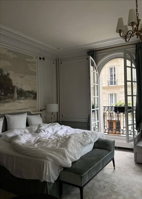 Paris Apartments, Dream House Rooms, Aesthetic Rooms, Future Apartment, Room Makeover Inspiration, House Room, Chic Home, Home Office Design, Bedroom Inspo