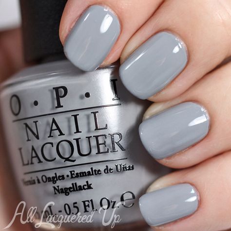 OPI Cement The Deal Nails Grey, Grey Nail, Grey Nail Polish, Unghie Nail Art, Finger Paint, Gray Nails, Colorful Nail Designs, Neutral Nails, Nail Polish Collection