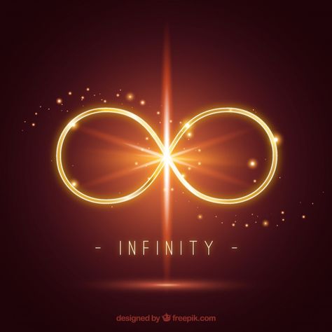 Infinity symbol with lens flare effect F... | Free Vector #Freepik #freevector #freelogo #freegold #freelove #freeline Infinity Symbol Wallpaper, Infinity Sign Wallpaper, Infinity Symbol Art, Flare Effect, Infinite Symbol, Lense Flare, Lens Flare Effect, Infinity Wallpaper, Reiki Symbols