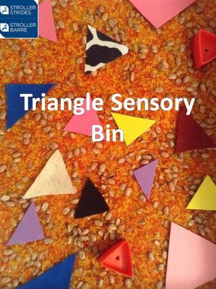 Today is all about triangles and texture! Autumn colored rice and beans will be a beautiful backdrop for the eye popping triangles in our sensory bin. Babies will love the smooth, silky feeling of the rice as it slides over their little fingers as they dig and explore. And what a treat it will be to discover our colorful felt and foam triangles hiding below! Triangle Activities For Toddlers, Triangle Activities For Preschool, Shape Sensory Bin, Nursery 2023, Triangles Activities, Shape Study, Preschool Shapes, Shape Activities, Shape Activities Preschool