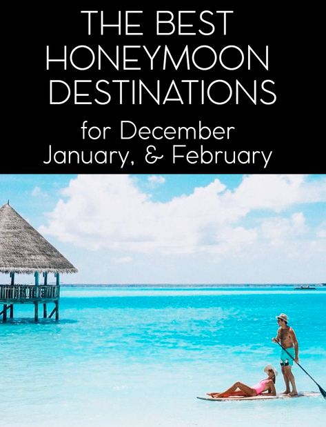 Budget Honeymoon Destinations, Luxury Honeymoon Destinations, Winter Honeymoon, Places To Honeymoon, Best Budget Honeymoon Destinations, Caribbean Honeymoon, Affordable Honeymoon, Bachelorette Party Destinations, Bali Honeymoon