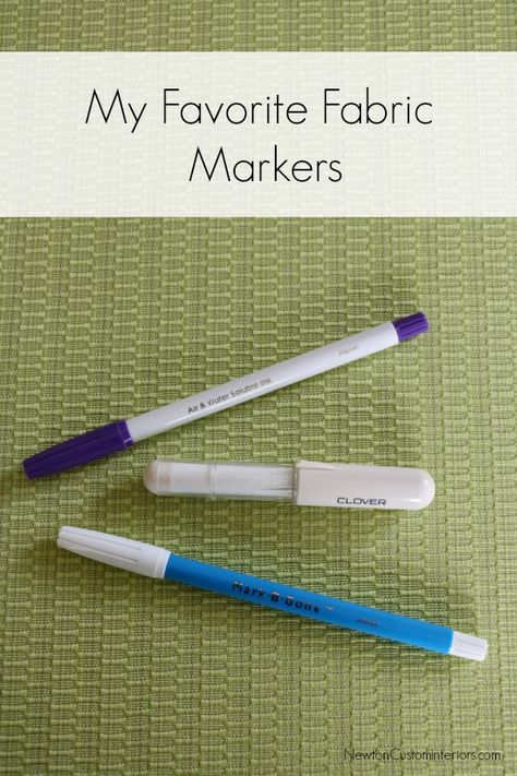 Fabric Marker Ideas, Hand Stiching, Marker Ideas, Pillow Tutorial, Crafting Tools, Chalk Markers, Fabric Markers, Christmas Sewing, Sewing Projects For Beginners