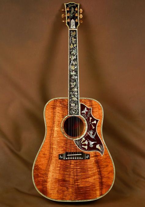 Guitars Acoustic, Cool Acoustic Guitars, Custom Guitars Acoustic, Acoustic Guitars Designs, Gibson Acoustic Guitars, Guitar Brands, Acoustic Guitars, Unique Acoustic Guitars, Gibson Hummingbird