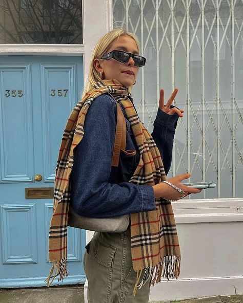 Maddie Demaine on Instagram: “Wee Bit toasty 🍞 #TheYearLongGift, #SNGHSquad @sunglasshut” Maddie Demaine, Aesthetically Pleasing, Plaid Scarf, Autumn Winter, Winter Outfits, Sweater Dress, Outfit Inspirations, Ootd, Outfit Inspo