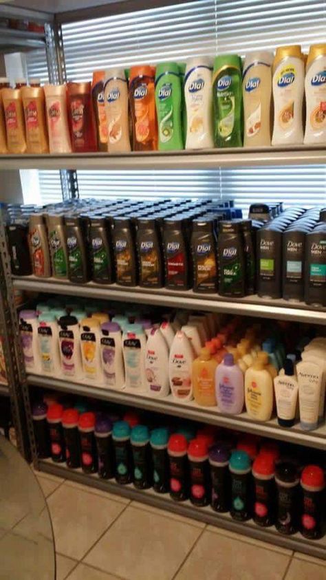 Hygiene Stockpile, Stock Pile Storage, Coupon Stockpile Organization, Stockpile Organization, Stock Pile Organization, Pantry Stockpile, Extreme Couponing Stockpile, Couponing Stockpile, Lotion Storage