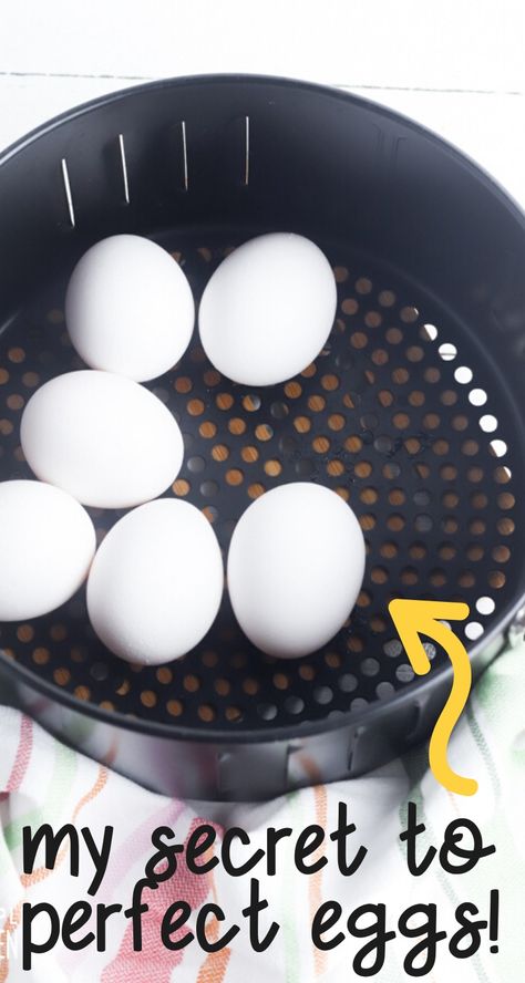 Boiled Eggs In Air Fryer, Eggs In Air Fryer, Air Fryer Recipes Eggs, Hard Boiled Eggs Easy Peel, Air Fryer Recipes Chicken Wings, Easy Peel Eggs, Easy Hard Boiled Eggs, Egg Nutrition Facts, Boil Eggs