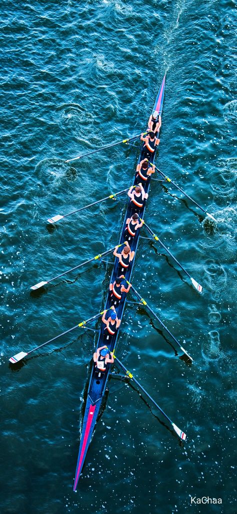 Photography, artistically, and sport Rowing Wallpaper, Rowing Aesthetic, Wallpaper Vivo, Rowing Photography, Rowing Memes, Olympic Rowing, Blue Colour Wallpaper, Rowing Sport, Led Room Lighting