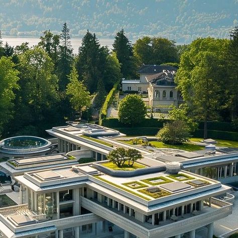 Luxury | Cars | Lifestyle on Instagram: "🏰 Introducing ‘Alpine Elegance,’ a $500 million visionary mansion in the heart of Switzerland, crafted for unparalleled luxury and serenity. 🌿✨  Here’s a glimpse inside: 🔹 10 lavish bedrooms 🔹 11 elegant bathrooms 🔹 Extensive closet spaces 🔹 Exclusive car collection area featuring a Mercedes Maybach 🔹 Private cinema room 🔹 Luxurious sauna and steam facilities 🔹 Expansive living room 🔹 Exquisite dining area 🔹 Sophisticated bar and lounge with a pool table  Could you envision your luxury life here? What feature would you love the most? Comment below! 🌄💫  🥂Follow @forluxurybull for more AI designed Luxury content 🔥  Use #billionaireharbour to be featured 📷  Copyright:- @billionaireharbour . . #mansion #mercedes #luxurycars #supercars #b Private Cinema Room, Elegant Bathrooms, Private Cinema, Closet Spaces, Billionaire Homes, Bar And Lounge, Billionaire Life, Exclusive Cars, Mercedes Maybach