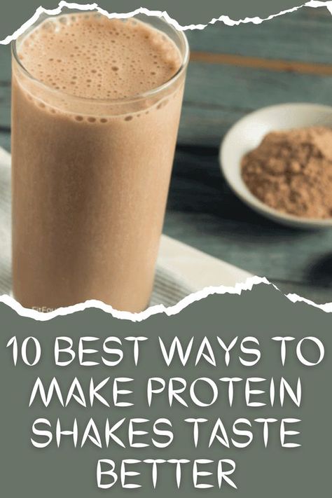 Protein shakes are practical, convenient, and perfect for people with busy lives but they don’t always taste appealing. You shouldn’t have to choose between taste and convenience. The good news is, with these 10 best ways to make protein shakes taste better, you won’t have to. Let’s face it, even the best meal replacements shakes … Things To Add To Vanilla Protein Shake, Keto Chocolate Protein Shake, Protein Shakes That Actually Taste Good, Make Protein Shakes Taste Better, Good Tasting Protein Shakes, What To Add To Vanilla Protein Shake, Recipes For Protein Shakes, Protein Shake Hacks, What To Add To Protein Shakes