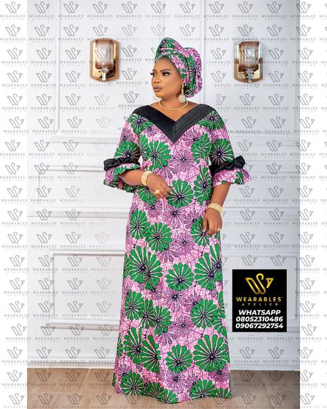 Free Gown Styles Nigeria, Ankara Aline Long Gown, Free Gowns Styles Chiffon Nigeria, Free Ankara Gown Styles, Ankara Boubou, African Gowns, Shoes Mens Sneakers, Model Chic, Kitenge Designs