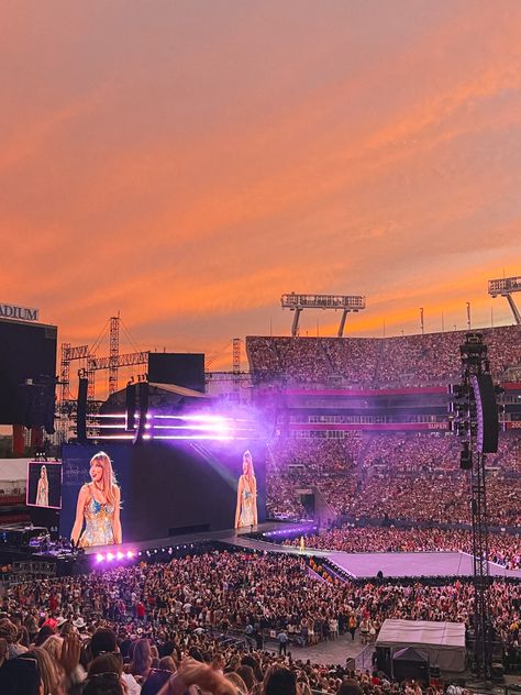 taylor swift the eras tour sunset Taylor Swift Concert Tickets, Taylor Swift Tickets, Aesthetic Era, Miss Americana, Vision Board Images, Swift Tour, Estilo Taylor Swift, Concert Aesthetic, Dream Concert