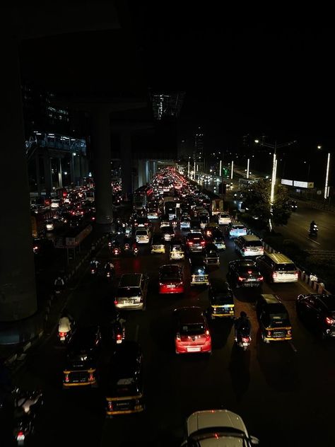 Aesthetic Mumbai Streets, Mumbai Traffic, City Aesthetics, Inside Car, Mumbai City, Happy Birthday Wishes, Birthday Wishes, Mumbai, Happy Birthday