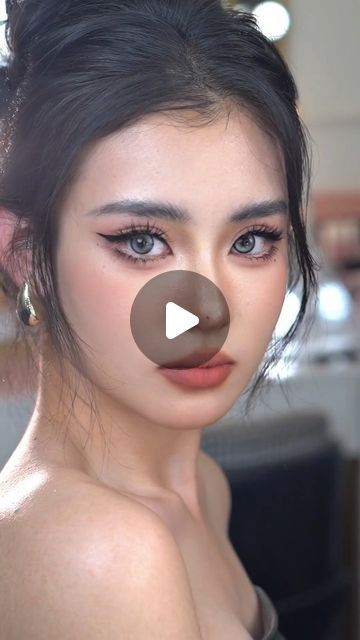 Makeup Looks Asian Eyes, Photogenic Makeup, Yesstyle Coupon Code, Kpop Makeup Tutorial, Thai Makeup, Make Up Asian, Vs Makeup, Skincare Videos, Chinese Makeup