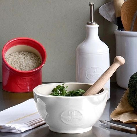 Emile Henry on Instagram: “🌟🚨 GIVEAWAY!!🚨🌟 This week we are giving away an #EmileHenry Mortar & Pestle and an Oil Cruet! To be eligible to win you must:  -like this…” Oil Cruet, Mortar Pestle, Emile Henry, Instagram Giveaway, Mortar And Pestle, Kitchen Tools, To Win, You Must, Dinnerware