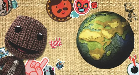 Little Big Planet Little Big Planet Matching Pfp, Little Big Planet Wallpapers, Little Big Planet Aesthetic, Widgets Long, Big Widget, Little Big Planet, 2013 Swag Era, Custom Ipad, Cute Laptop Wallpaper