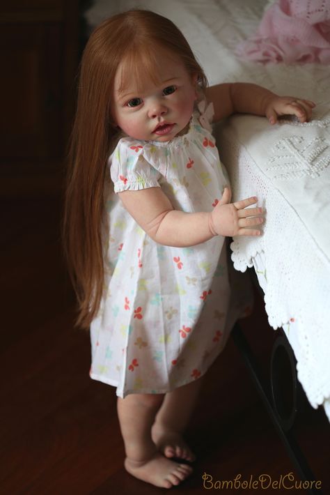 BamboleDelCuore Nursery~Reborn Baby Girl~Anita~rebon kit Tippi by Linda Murray | eBay Muñeca Baby Alive, Reborn Toddler Girl, Life Like Baby Dolls, Middleton Dolls, Real Life Baby Dolls, Real Baby Dolls, Reborn Toddler Dolls, Reborn Doll Kits, Silicone Reborn Babies