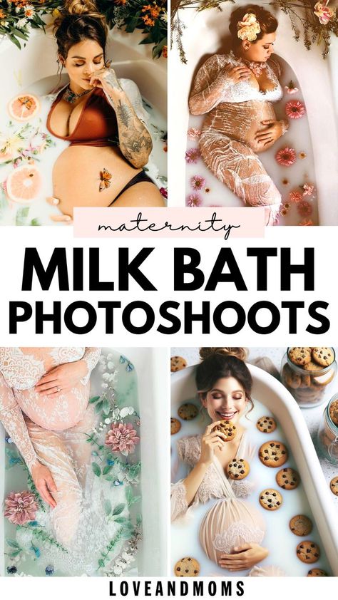 maternity photoshoot Diy Milk Bath Photography, Bath Photoshoot Ideas, Diy Milk Bath, Milk Bath Photoshoot, Bath Photoshoot, Milk Bath Photos, Maternity Studio Photoshoot, Bath Pictures, Maternity Dresses Photography