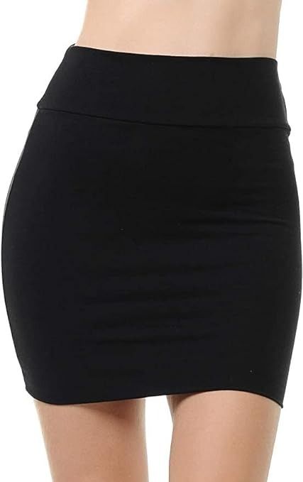 Amazon.com: Sweet Hearts Black Mini Pencil Skirt for Women- Above Knee Basic Bodycon Skirt Made in USA (Black, Medium) : Clothing, Shoes & Jewelry Black Mini Pencil Skirt, Sweet Hearts, Mini Pencil Skirt, Bodycon Skirt, Body Con Skirt, Amazon Com, Black Mini, Above Knee, Made In