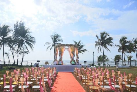 Pretty beach side mandap decor for wedding Beach Side Wedding, Indian Wedding Ideas, Decor For Wedding, Marry Your Best Friend, Mandap Decor, Wedding Mandap, Indian Wedding Planning, Pretty Beach, Beach Side