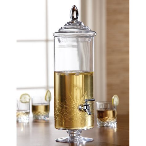 Have to have it. Fifth Avenue Crystal 2 gal. Provence Beverage Dispenser $43.99 Raspberry Punch, Glass Beverage Dispenser, Beverage Dispensers, Beverage Dispenser, Glass Dispenser, Glass Jug, Drink Dispenser, Water Dispenser, Sweet Tea